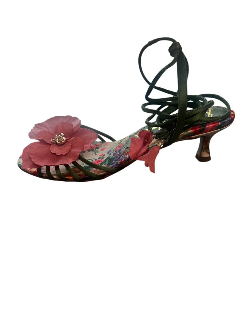 SAM EDELMAN "Carla" Ankle-Wrap Sandals - Picture 8 of 11